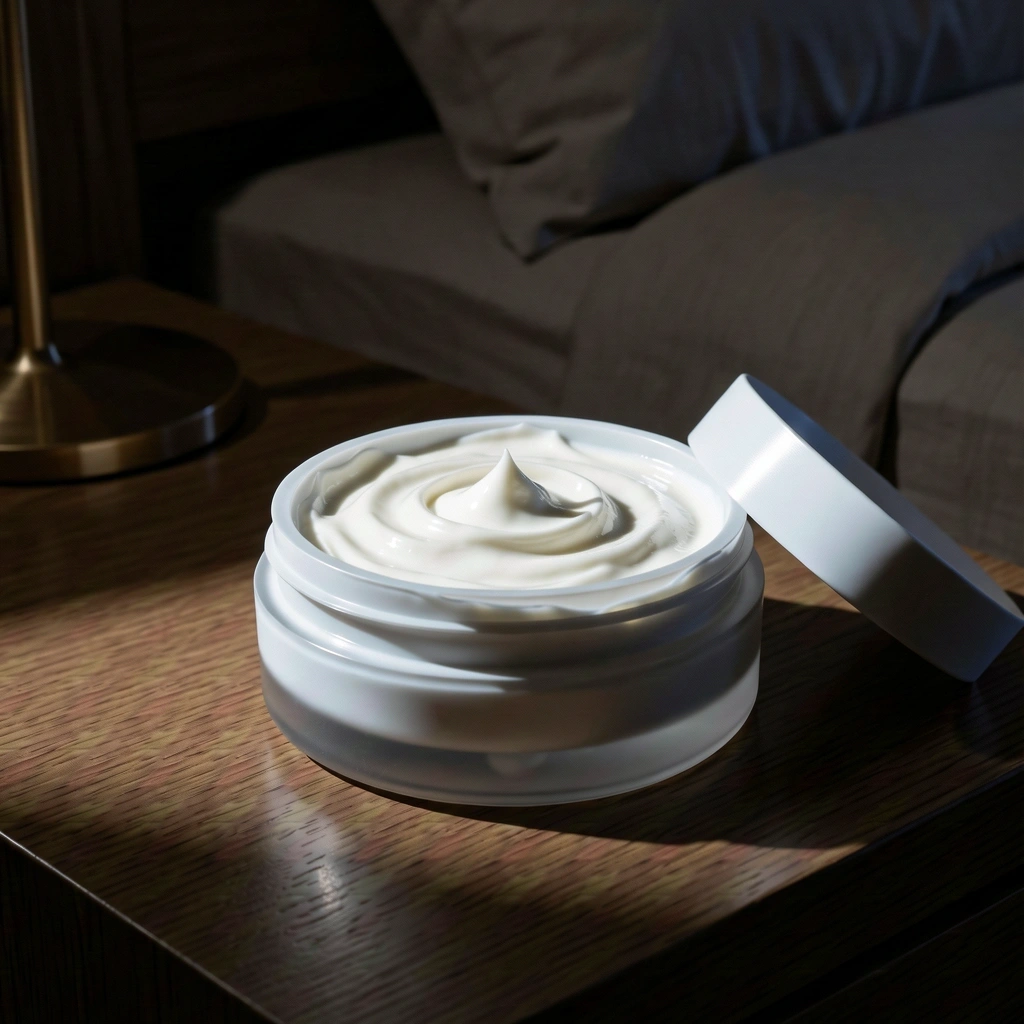 Night time anti-aging cream